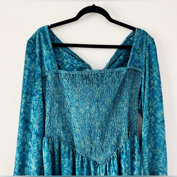 NWOT Free People Bali Tightrope Romper - Blue Size Large 🦋 - Picture 2 of 10